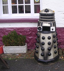 Aldbourne's very own Dalek