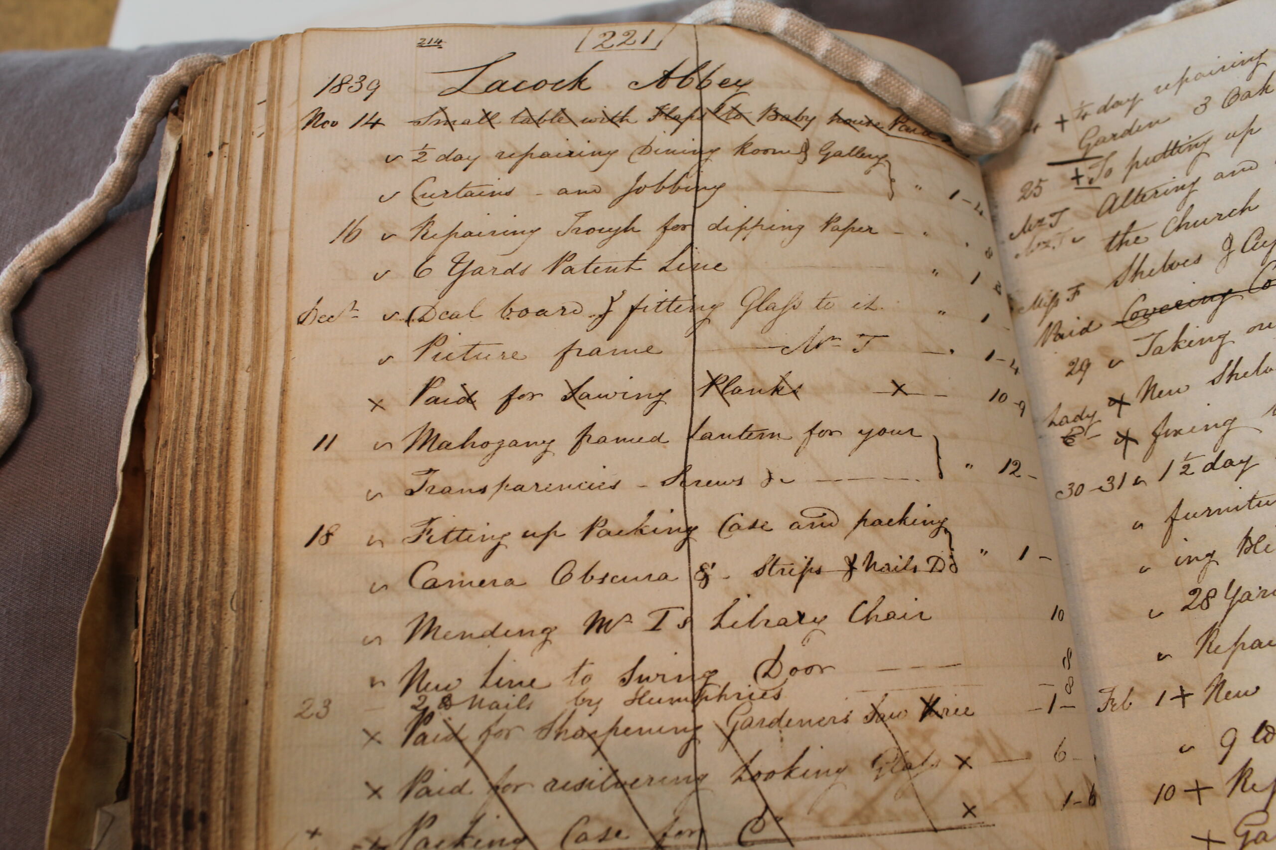 c6-Account-Book-of-a-Lacock-Carpenter-Working-on-Camera-Obscura