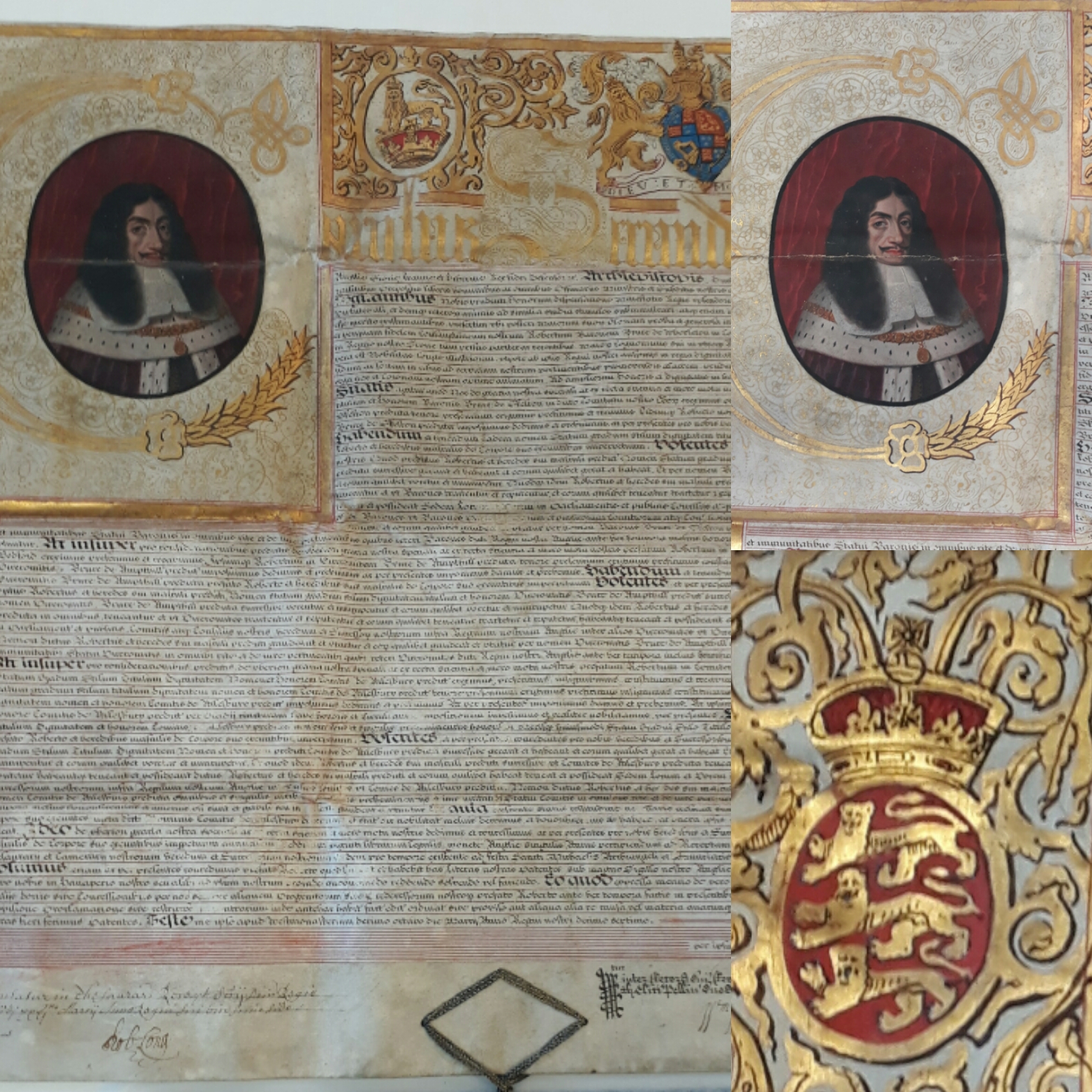 g9-Letters-Patent-of-Charles-II-ref1300-368